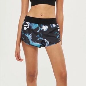 Stylish Black and Blue Women's Shorts